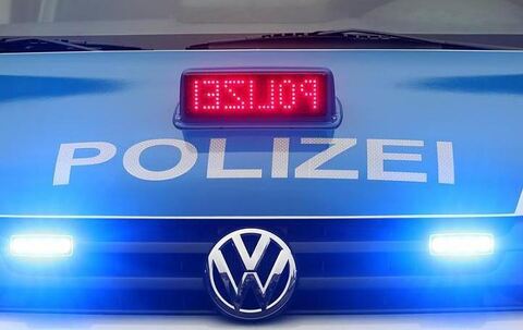 Polizei Streife Streifenwagen Polizeiauto