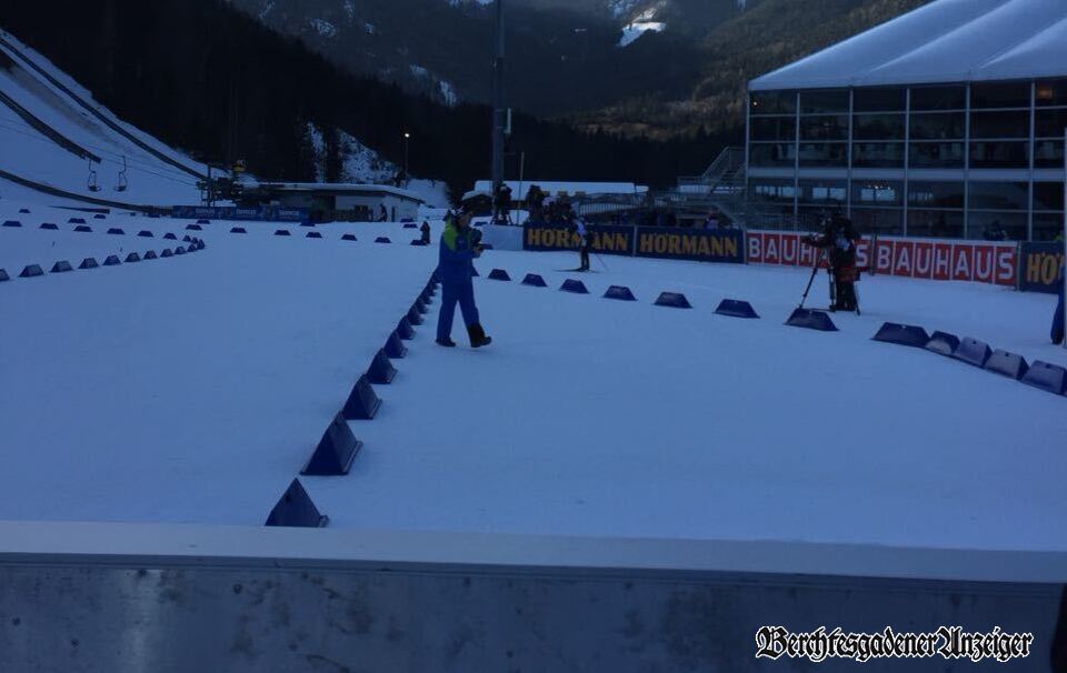 Start in der Chiemgau Arena