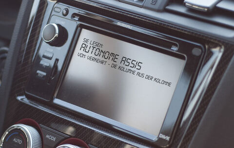 Verkehrt - Die Kolumne aus der Kolonne