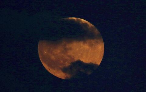 Mondfinsternis in Israel