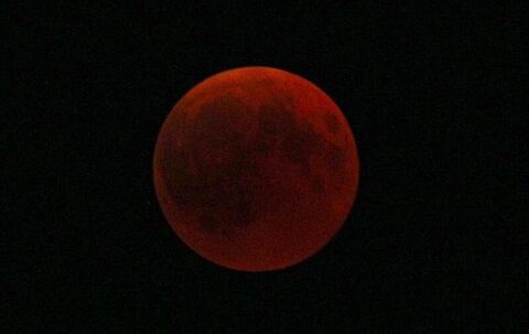 Mondfinsternis in Füssen