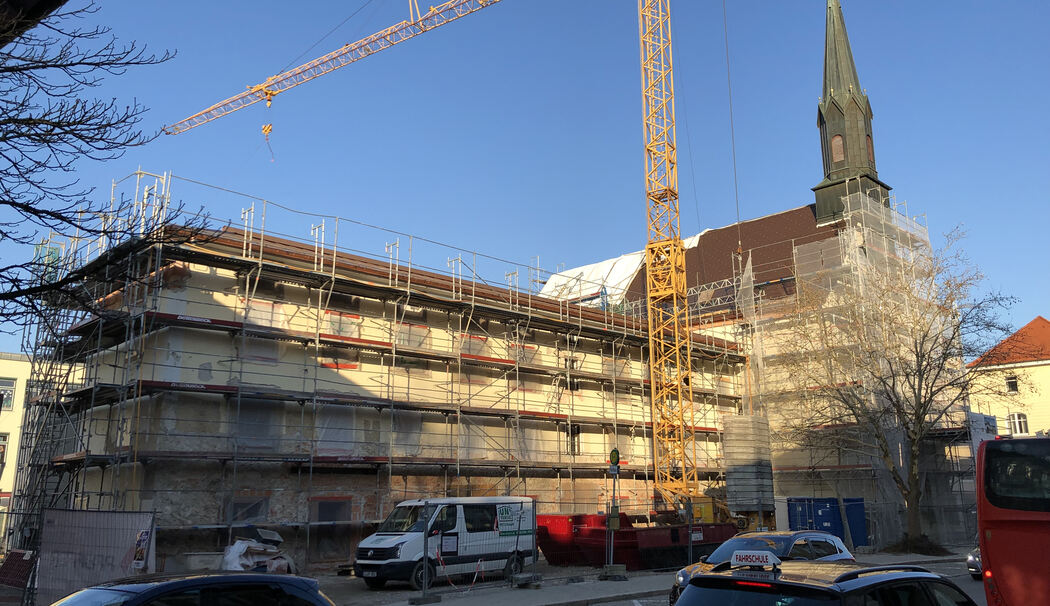 Klosterkirche Traunstein März 2019 Klosterkirche Traunstein März 2019