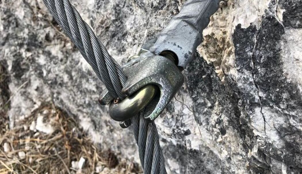 Der Grünstein-Klettersteig ist noch geschlossen: Das Schneechaos hinterließ viele Spuren