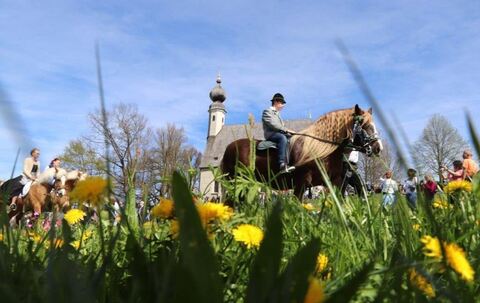 Georgiritt in Traunstein