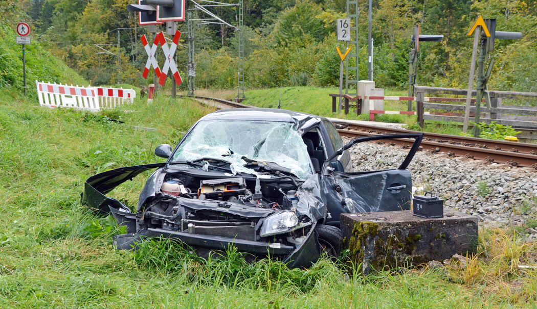 Zugunglück in Bischofswiesen: Einheimische schwerer verletzt mit Helikopter in Klinik geflogen