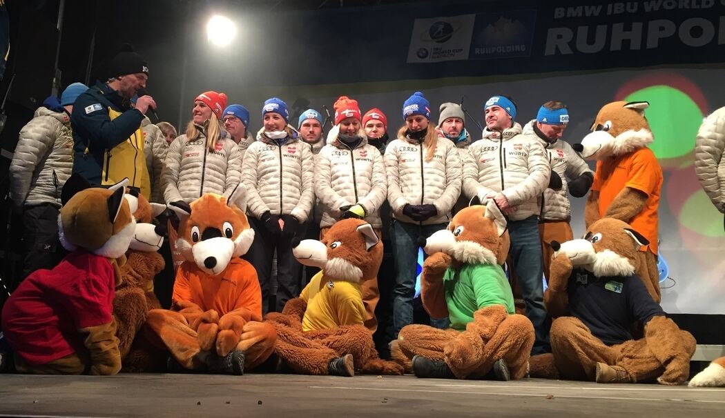 Ruhpolding: Eröffnungsfeier im Champions-Park – Startschuss für Jubiläums-Weltcup-Woche