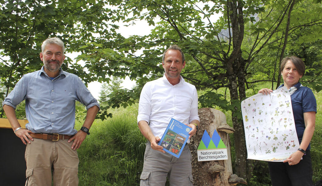Berchtesgaden: Umweltminister Glauber zu Besuch im Nationalpark Berchtesgaden