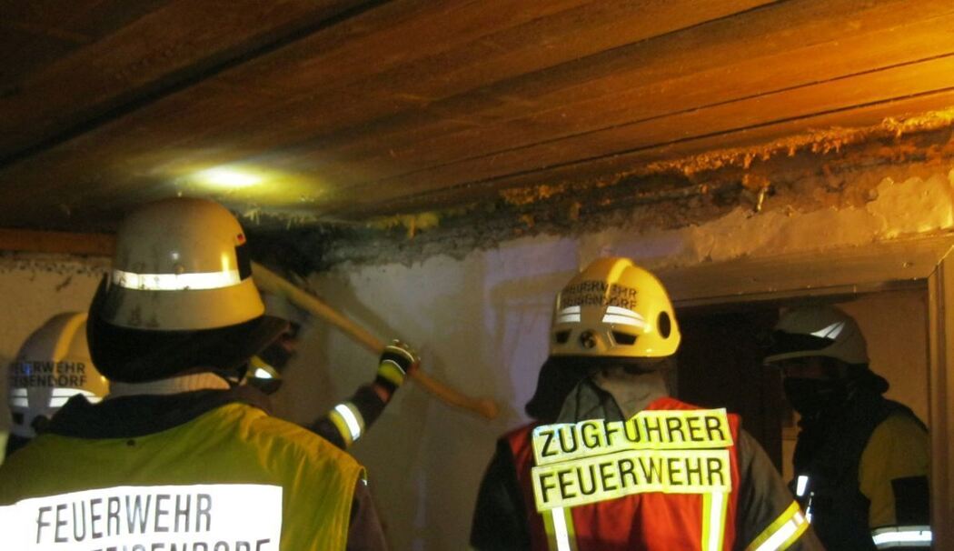 Kaminbrand in Teisendorf/Babing
