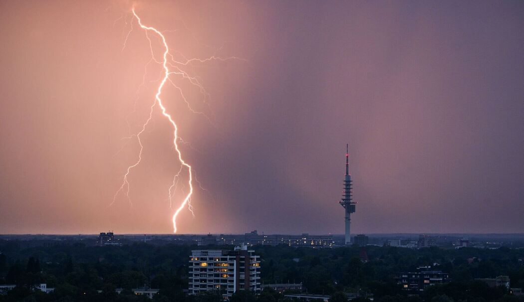 Blitze in Niedersachsen