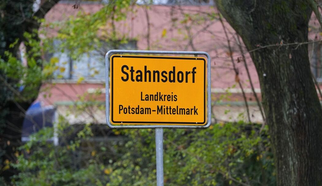 Ortsschild Stahnsdorf