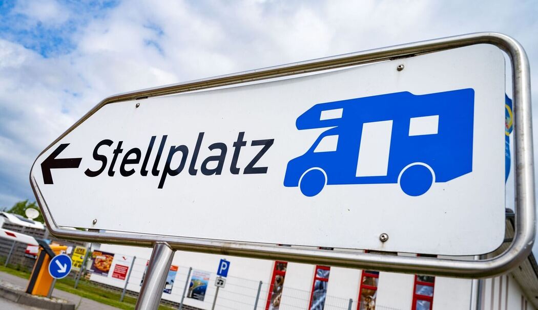 Stellplatz für Wohnmobile