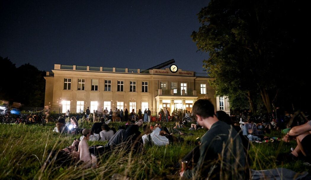 Sternschnuppennacht an der Archenhold-Sternwarte