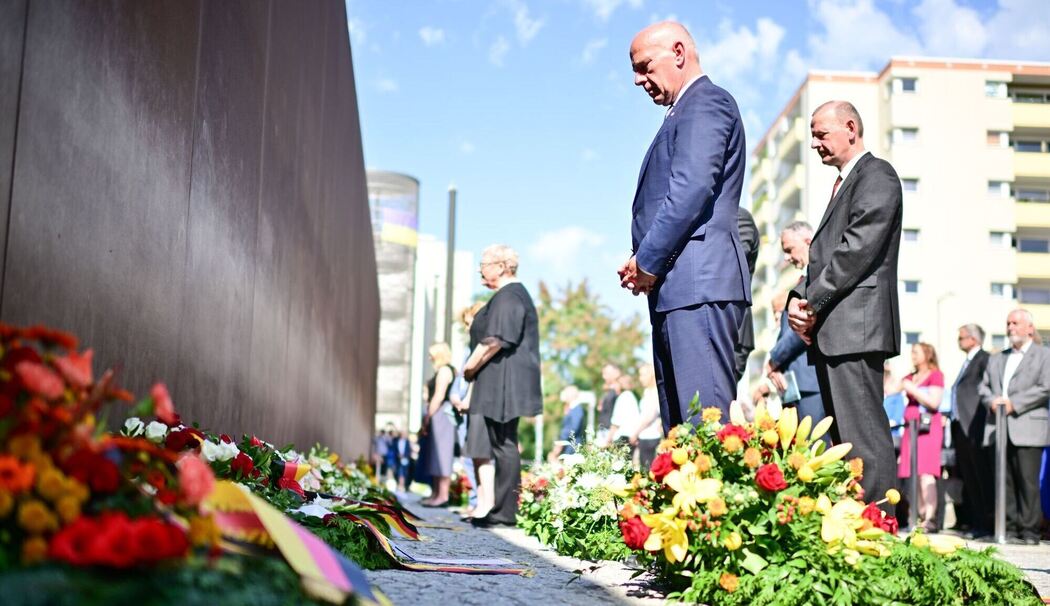Gedenkveranstaltung zum 64. Jahrestag des Mauerbaus