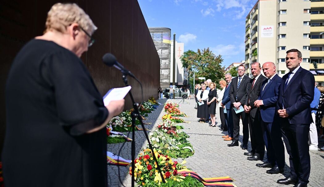 Gedenkveranstaltung zum 64. Jahrestag des Mauerbaus
