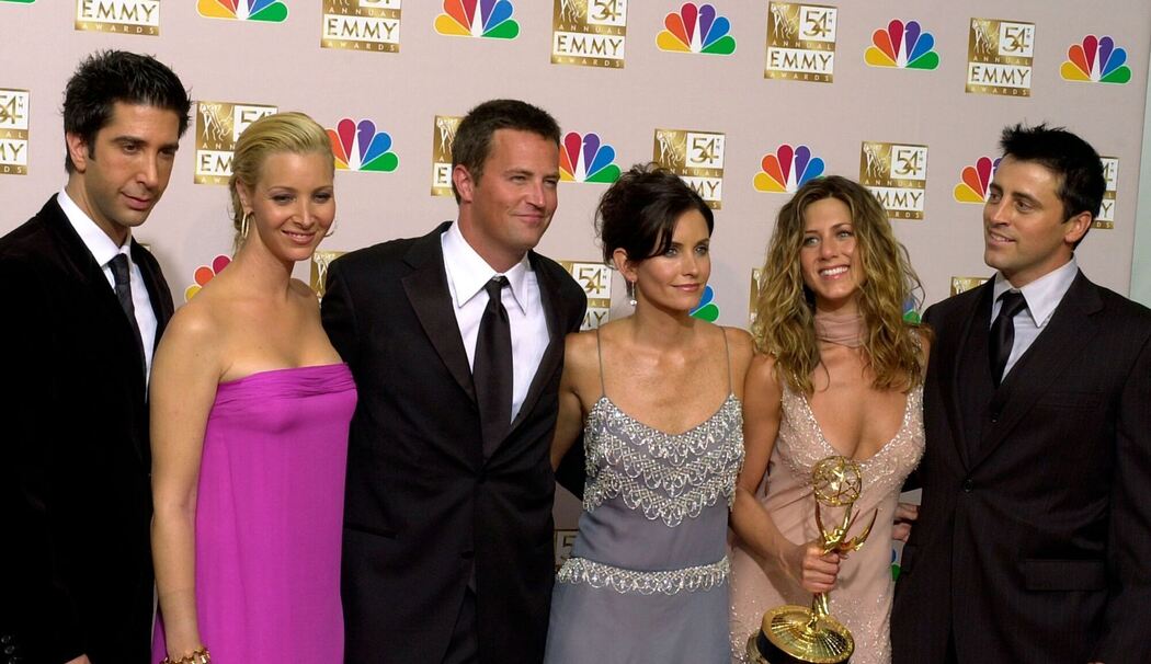Schauspieler Matthew Perry mit «Friends»-Kollegen