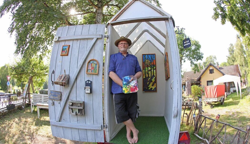 Kleine Kunstgalerie in Elend