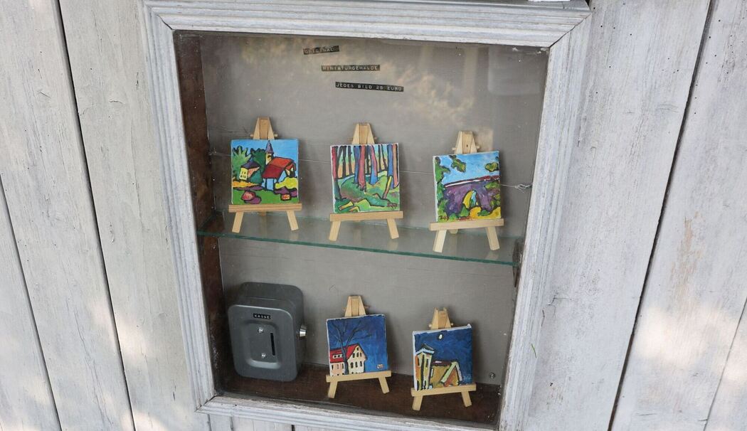 Kleine Kunstgalerie in Elend