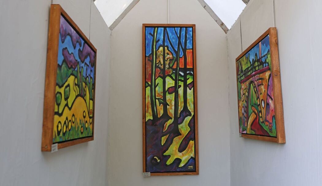Kleine Kunstgalerie in Elend