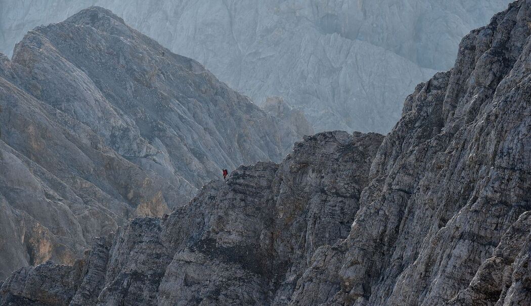 Sonnenaufgang auf der Zugspitze