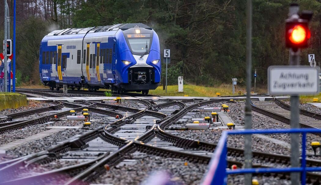 Wasserstoffbetriebener Zug der NEB