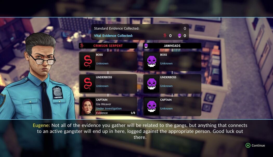 Screenshot aus dem Spiel «The Precinct»