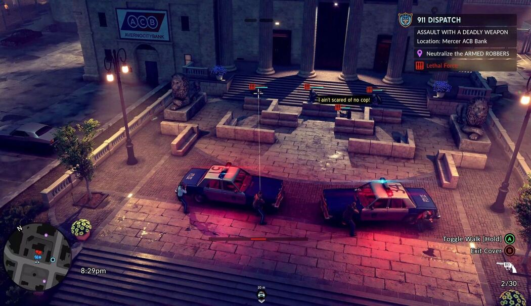 Screenshot aus dem Spiel «The Precinct»