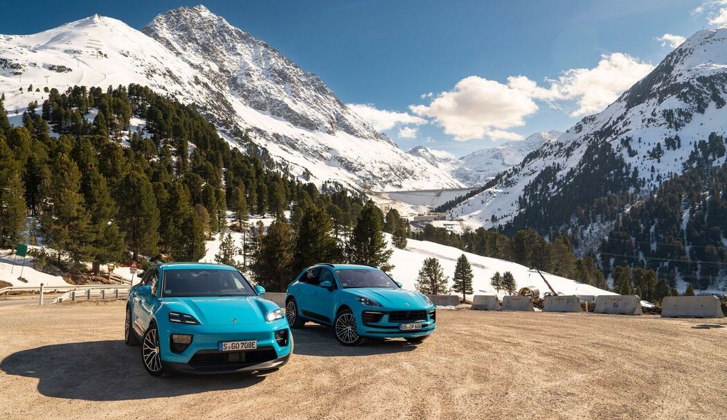 Porsche Macan als Verbrenner und E-Modell