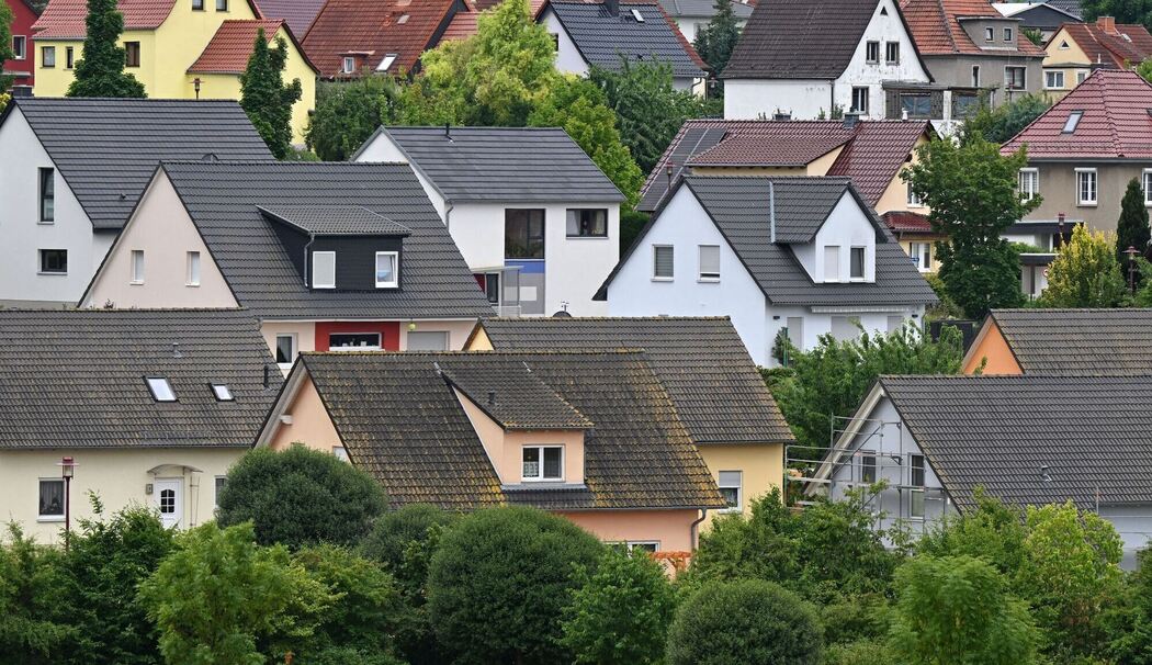 Siedlung mit Einfamilienhäusern