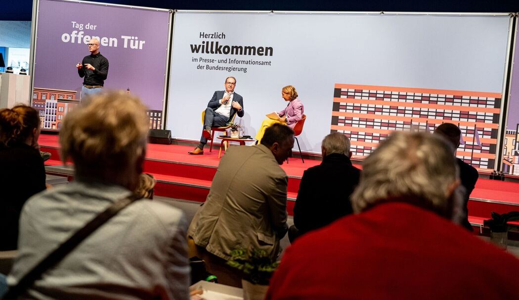 Tag der offenen Tür der neuen Bundesregierung