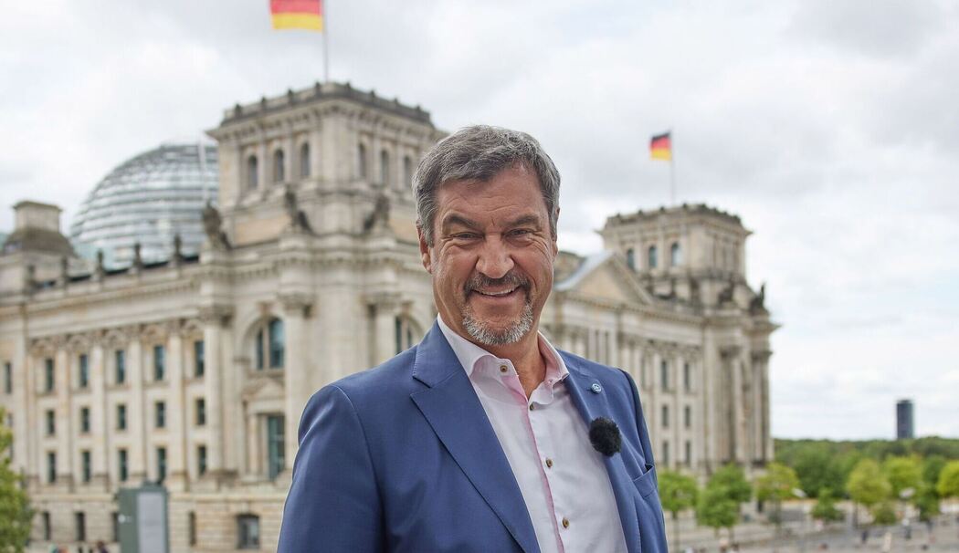ARD-Sommerinterview mit CSU-Chef Markus Söder