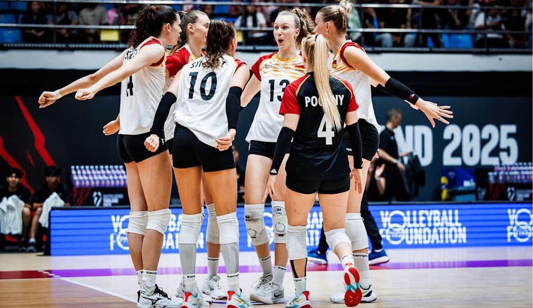 Volleyball WM Frauen in Thailand - Deutschland - Kenia