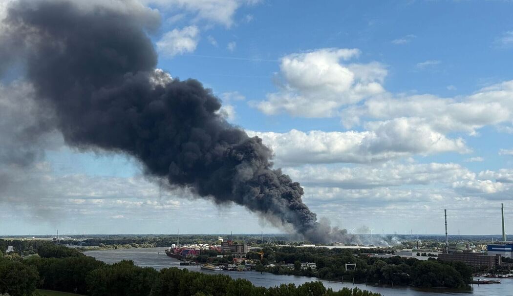 Großbrand in Hamburg