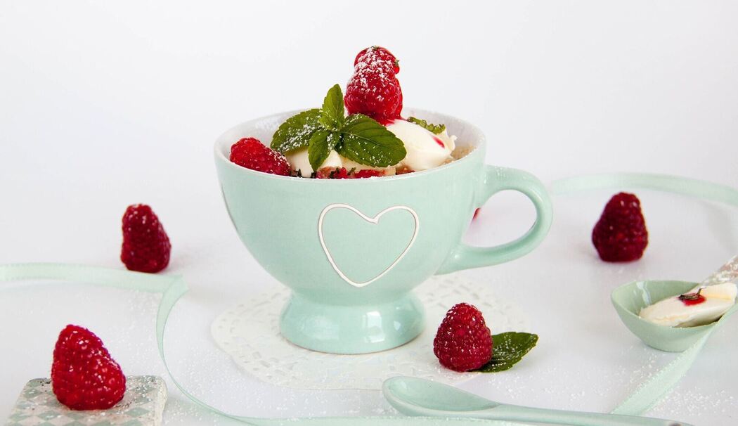 Himbeer-Tassenkuchen