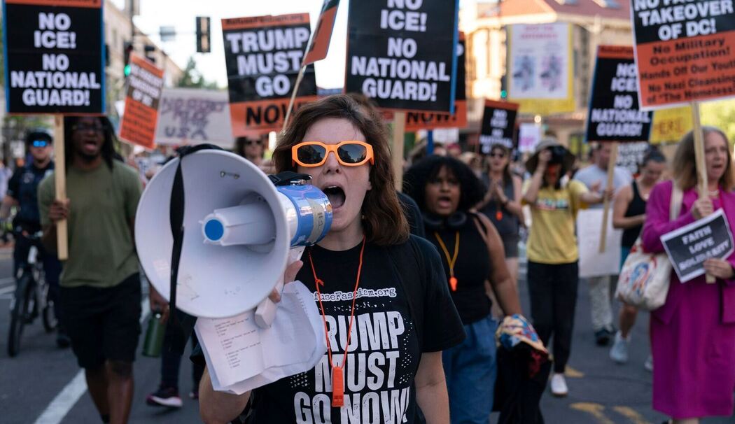 Proteste gegen Einsatz der Nationalgarde in Washington