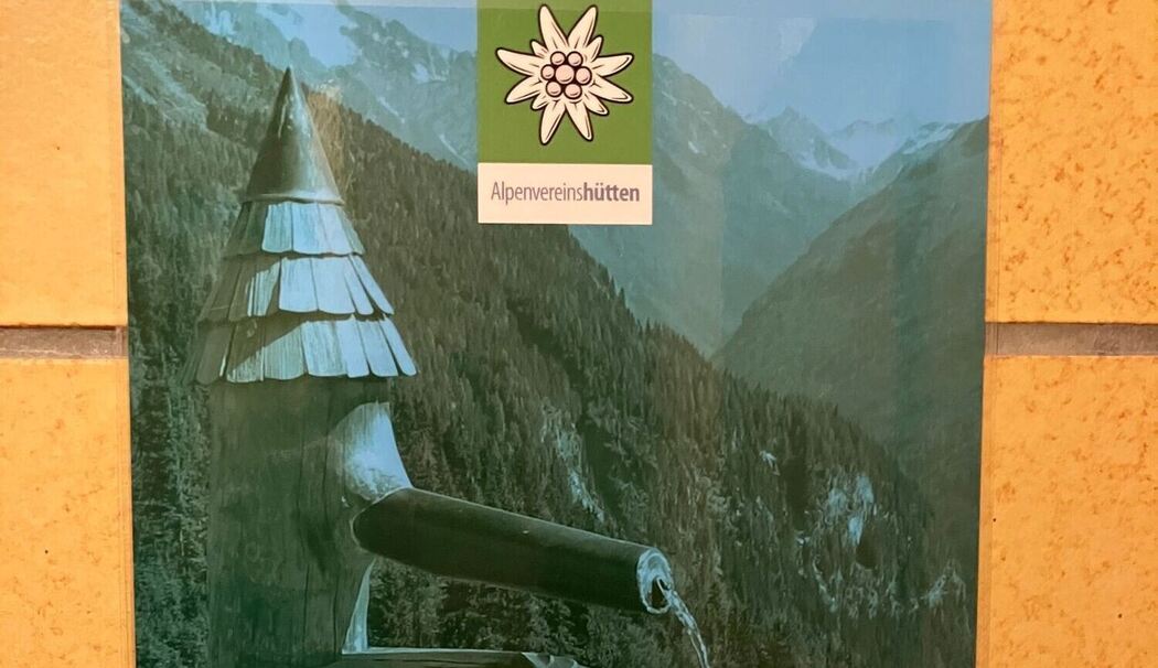 Berghütte Wassermangel