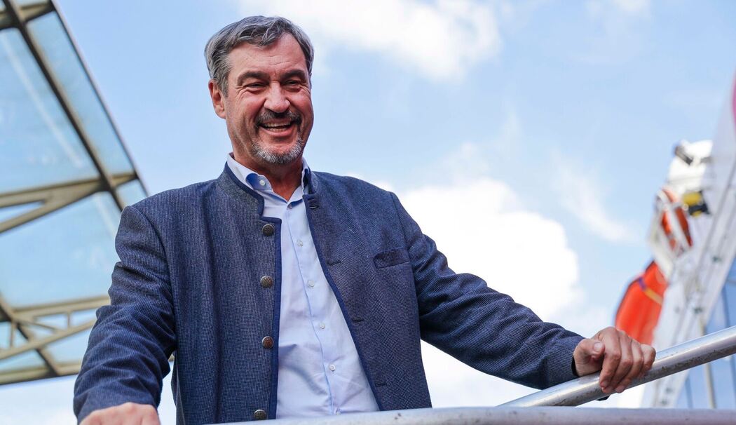 Bayerns Ministerpräsident Söder besucht Helgoland
