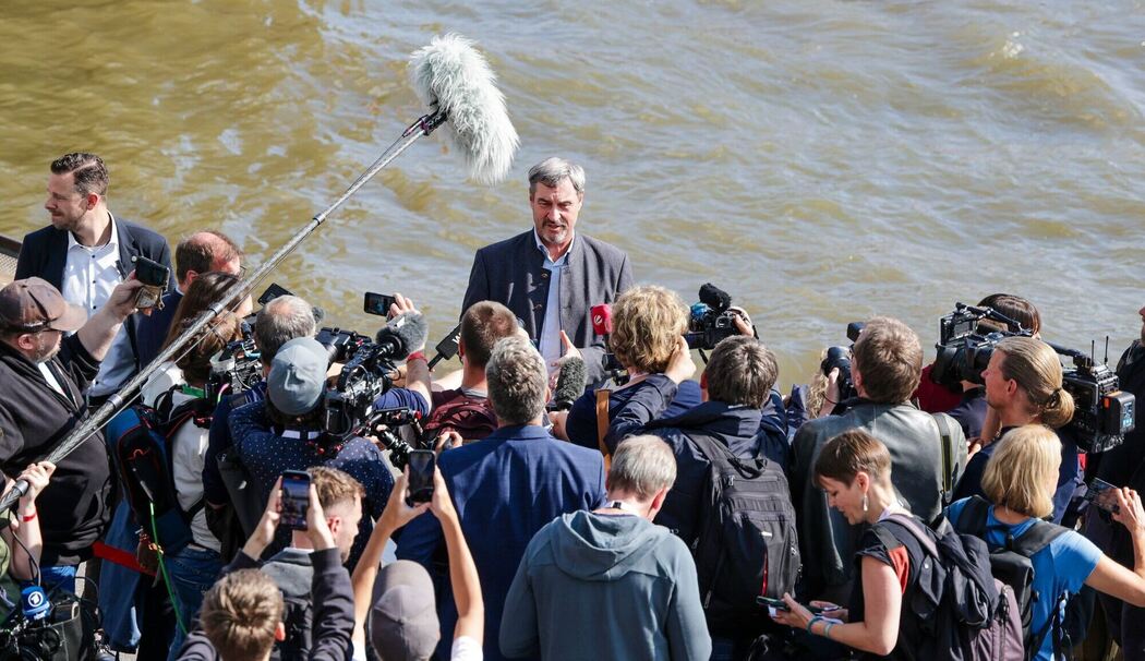Bayerns Ministerpräsident Söder besucht Helgoland