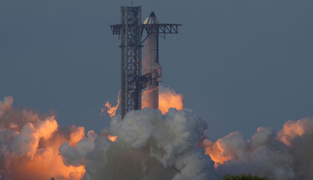 Raketensystem Starship Testflug