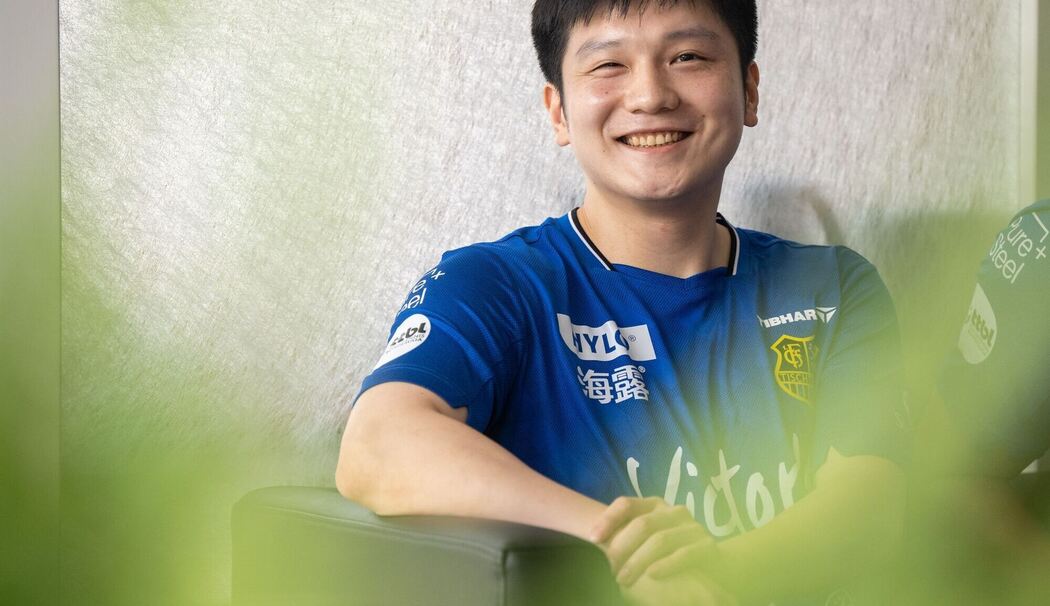 Tischtennis - Fan Zhendong in Saarbrücken