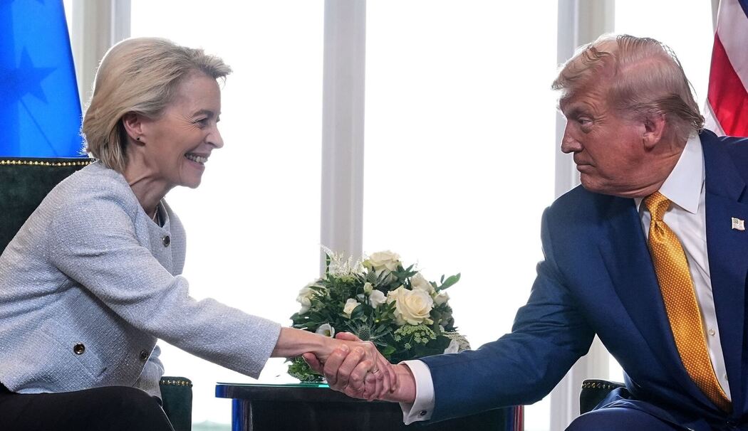 US-Präsident Trump trifft von der Leyen in Schottland