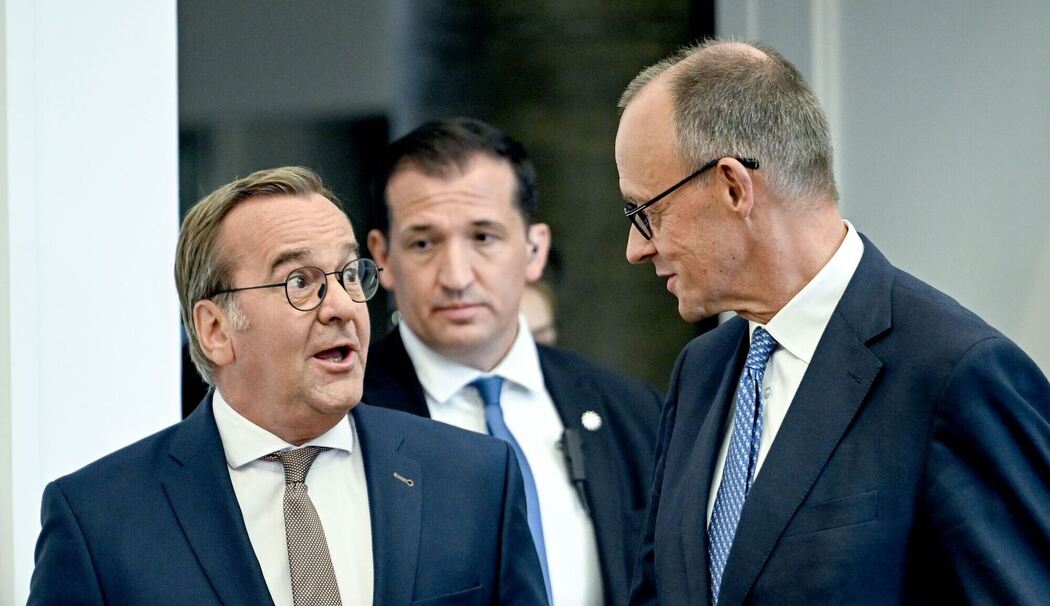 Pressekonferenz nach Kabinettssitzung im Bendlerblock