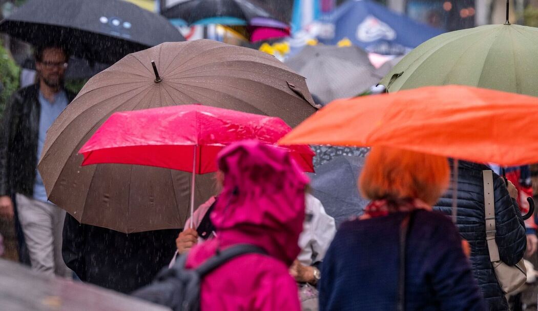 Regenwetter in Bayern