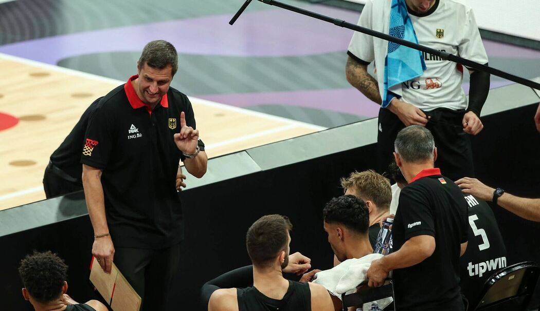 Die deutschen Basketballer