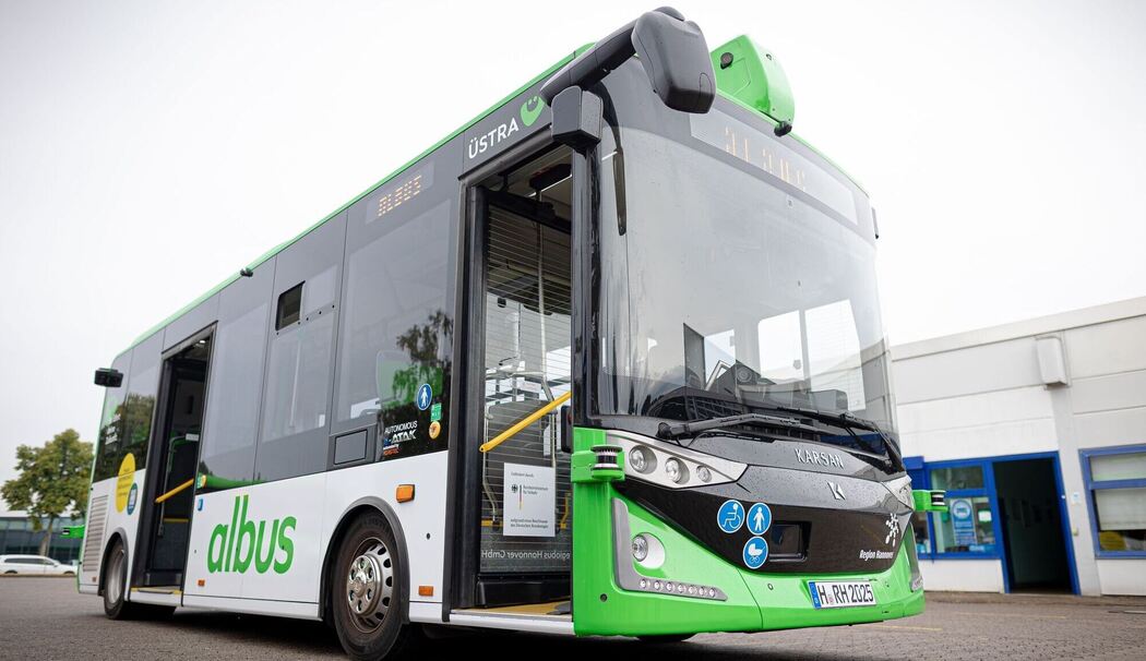 Start des ersten autonomen Linienbusses in Burgdorf