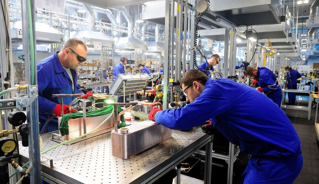 Wärmepumpen-Produktion in Tschechien