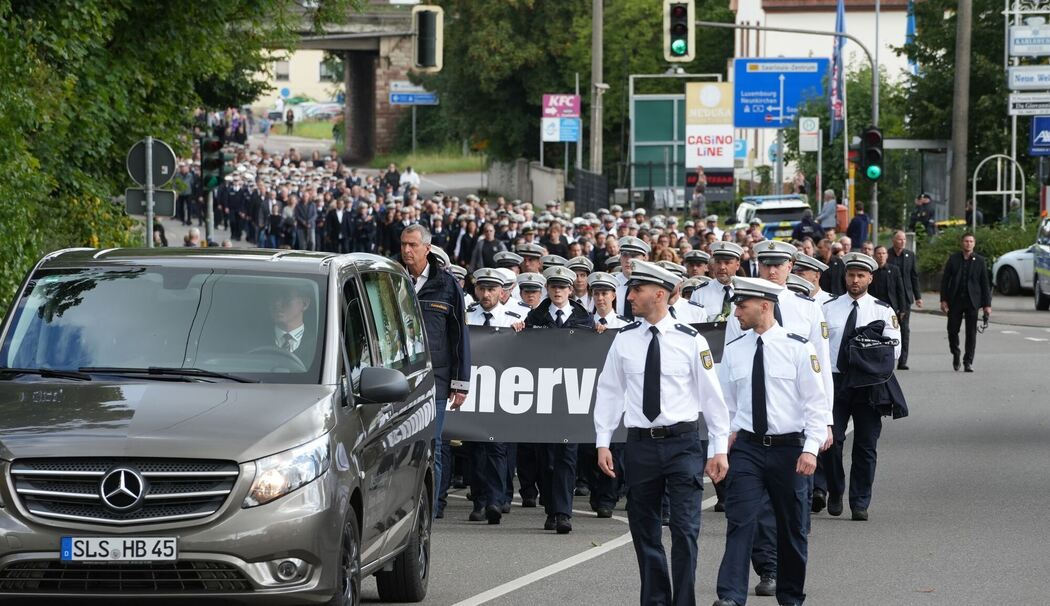 Trauerfeier für erschossenen Polizisten