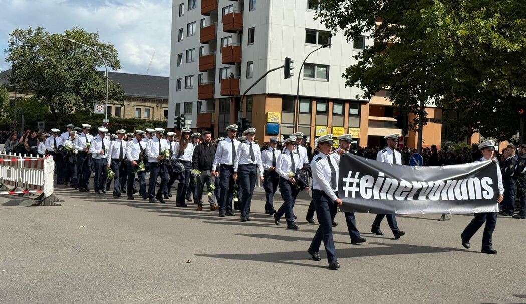 Trauerfeier für erschossenen Polizisten