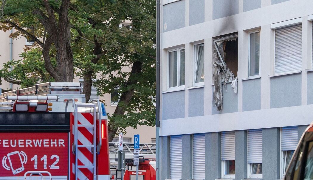 Heftige Explosion in Nürnberger Wohnung