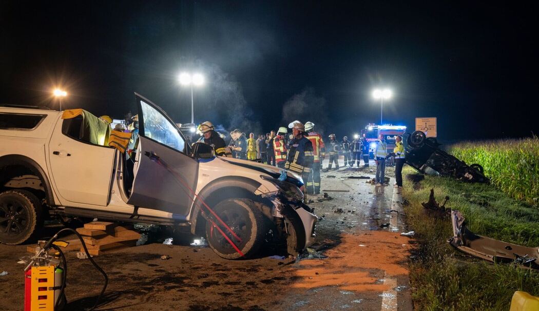Schwerer Verkehrsunfall bei Osterhofen