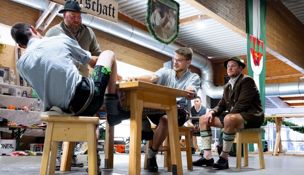 70. Bayerische Meisterschaft im Fingerhakeln